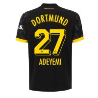Camisa de time de futebol Borussia Dortmund Karim Adeyemi #27 Replicas 2º Equipamento 2023-24 Manga Curta